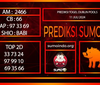 PREDIKSI TOGEL DUBLIN 11JULI2024