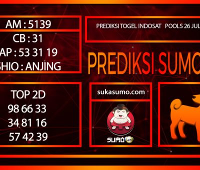 PREDIKSI TOGEL INDOSAT POOLS26/JULI/2024