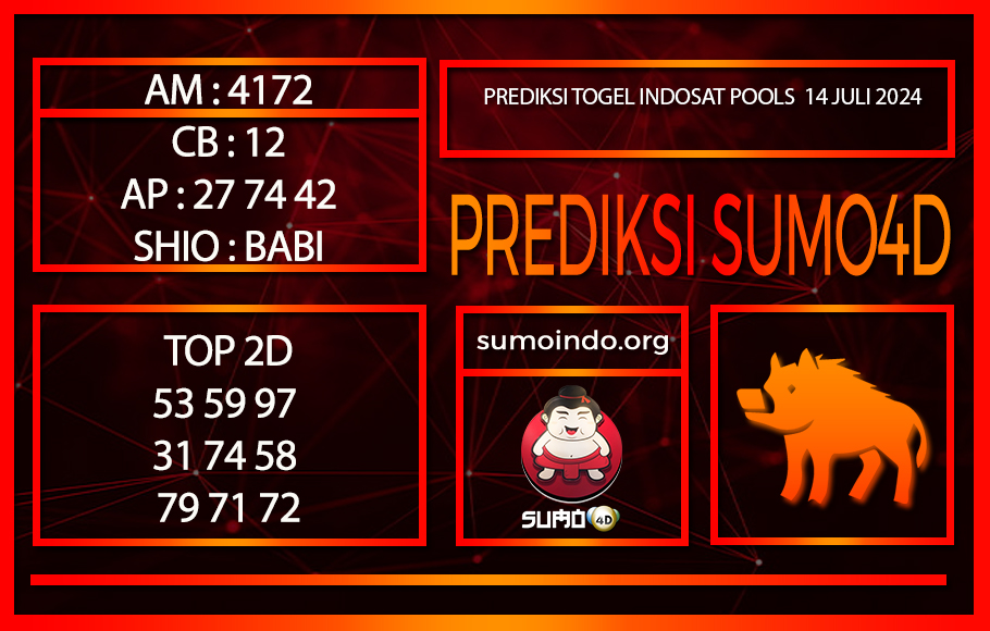 PREDIKSI TOGEL INDOSAT POOLS14/JULI/2024