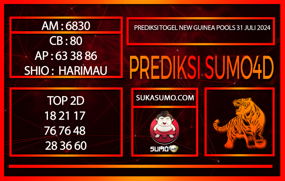 PREDIKSI TOGEL NEWGUINEA POOLS31/JULI/2024