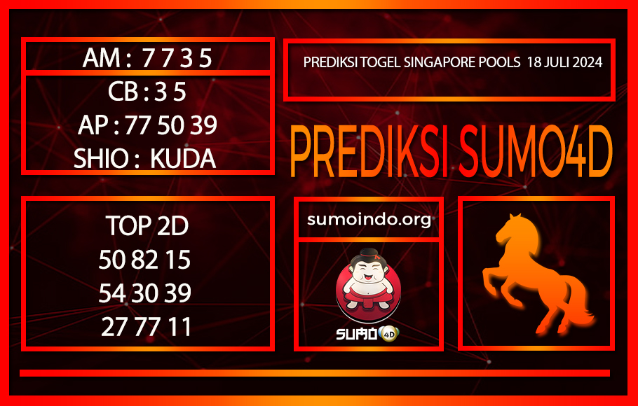 PREDIKSI TOGEL SINGAPORE POOLS18/JULI/2024