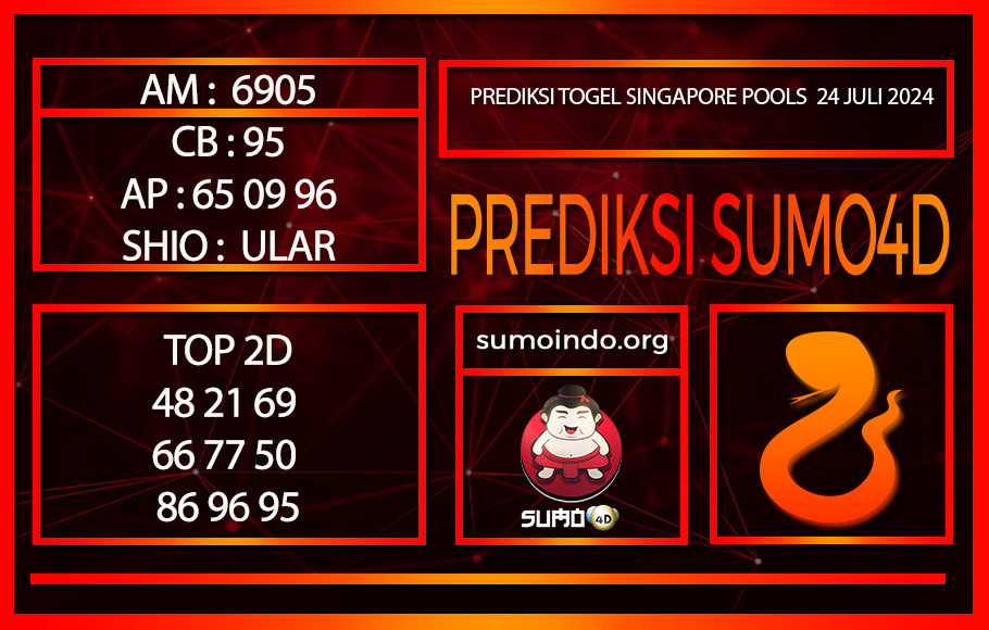 PREDIKSI TOGEL SINGAPORE POOLS24/JULI/2024