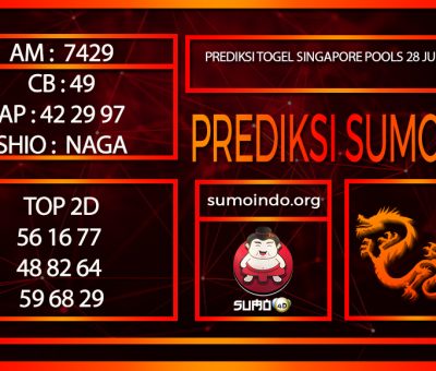 PREDIKSI TOGEL SINGAPORE POOLS28/JULI/2024