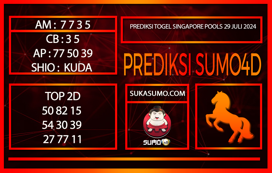 PREDIKSI TOGEL SINGAPORE POOLS29/JULI/2024