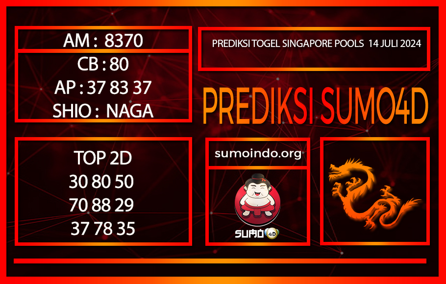 PREDIKSI TOGEL SINGAPORE POOLS14/JULI/2024