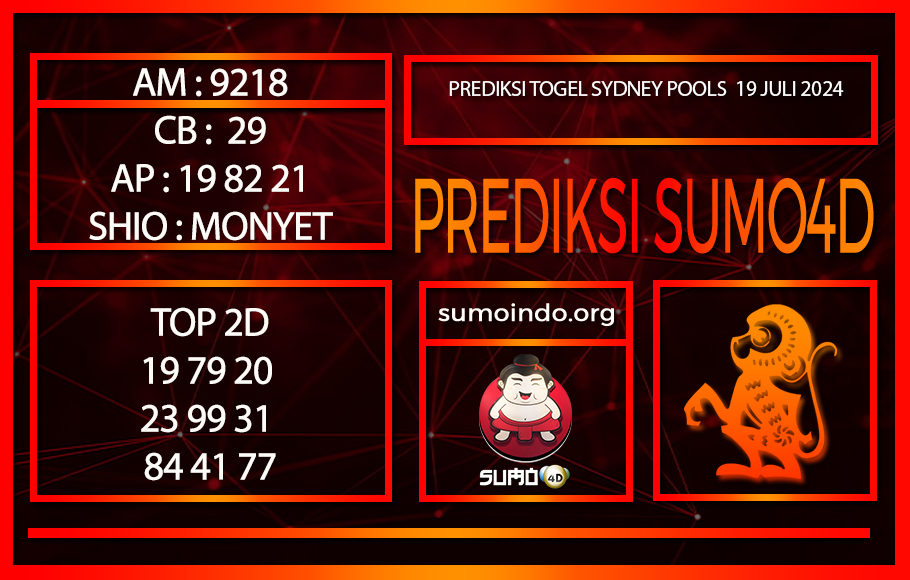 PREDIKSI TOGEL SYDNEY POOLS19/JULI/2024