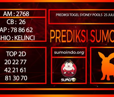 PREDIKSI TOGEL SYDNEY POOLS25/JULI/2024