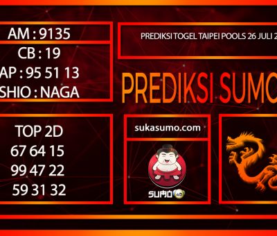 PREDIKSI TOGEL TAIPEI POOLS26/JULI/2024