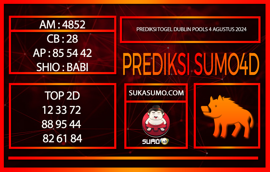 PREDIKSI TOGEL DUBLIN POOLS4/AGUSTUS/2024