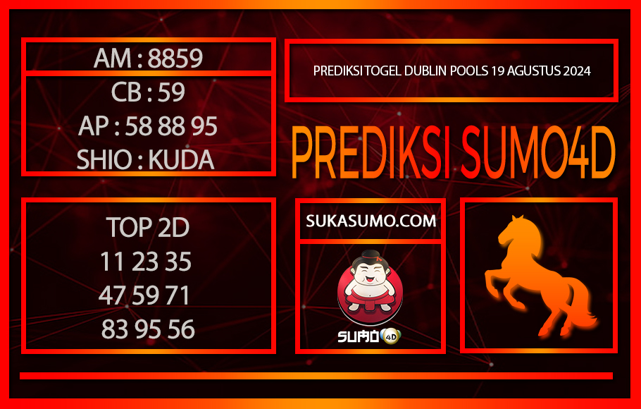 PREDIKSI TOGEL DUBLIN POOLS/19/AGUSTUS/2024