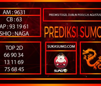 PREDIKSI TOGEL DUBLIN POOLS/25/AGUSTUS/2024