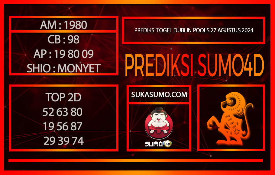 PREDIKSI TOGEL DUBLIN POOLS27/AGUSTUS/2024