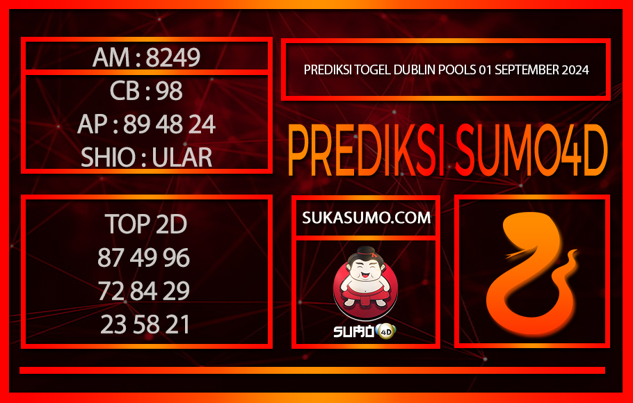 PREDIKSI TOGEL DUBLIN POOLS01/SEPTEMBER/2024