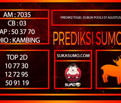 PREDIKSI TOGEL DUBLIN POOLS/07/AGUSTUS/2024