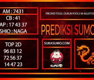 PREDIKSI TOGEL DUBLIN POOLS/09/AGUSTUS/2024