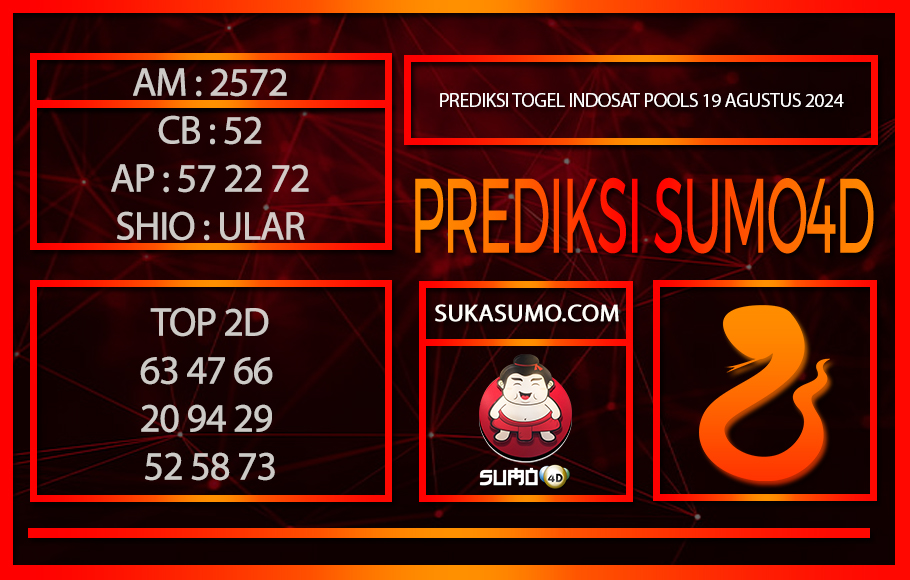 PREDIKSI TOGEL INDOSAT POOLS19/AGUSTUS/2024