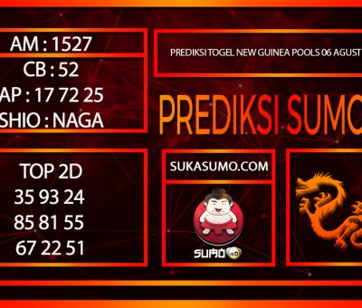 PREDIKSI TOGEL NEWGUINEA POOLS/06/AGUSTUS/2024