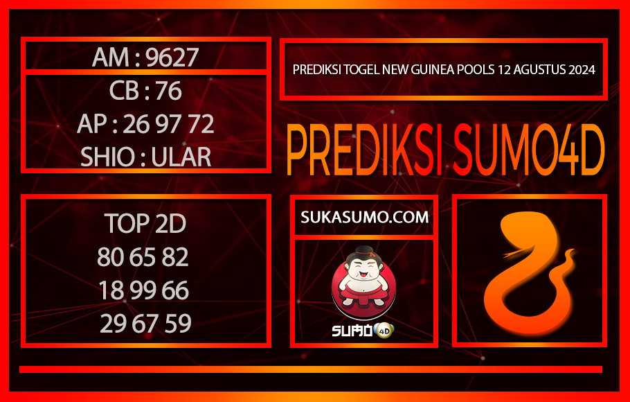 PREDIKSI TOGEL NEWGUINEAPOOLS/12/AGUSTUS/2024