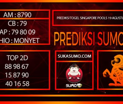 PREDIKSI TOGEL SINGAPORE POOLS19/AGUSTUS/2024