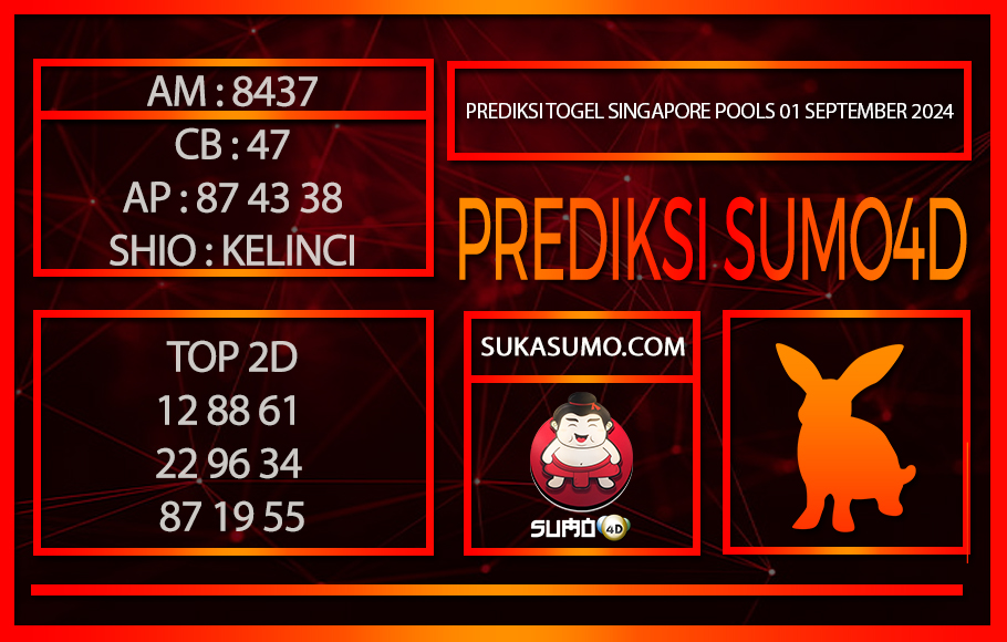 PREDIKSI TOGEL SINGAPORE POOLS01/SEPTEMBER/2024