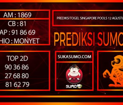 PREDIKSI TOGEL SINGAPORE POOLS/12/AGUSTUS/2024