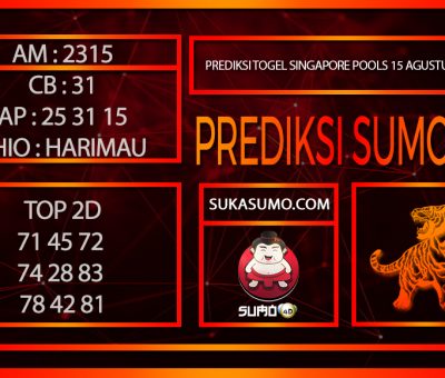 PREDIKSI TOGEL SINGAPORE POOLS/15/AGUSTUS/2024