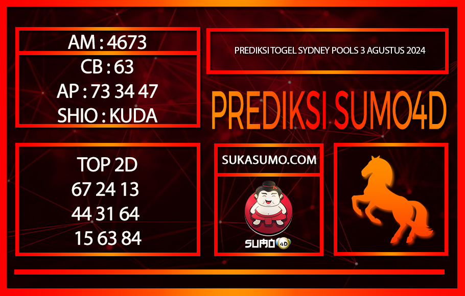 PREDIKSI TOGEL SYDNEY POOLS3/AGUSTUS/2024