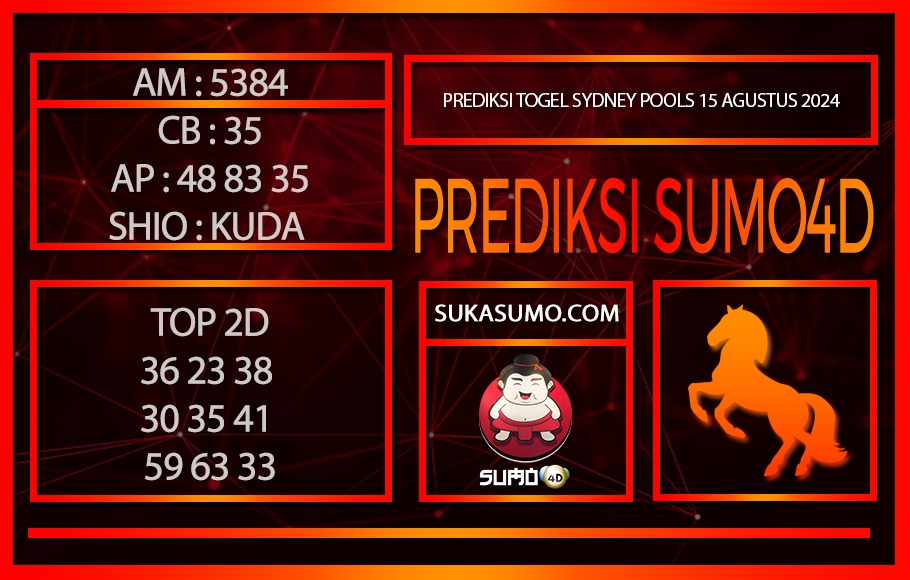 PREDIKSI TOGEL SYDNEY POOLS/15/AGUSTUS/2024