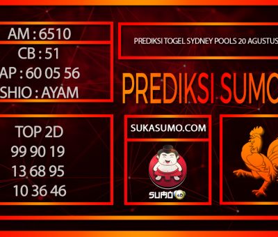 PREDIKSI TOGEL SYDNEY POOLS/20/AGUSTUS/2024