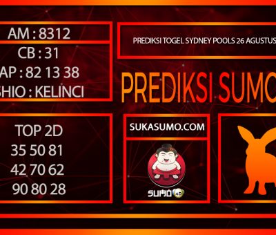 PREDIKSI TOGEL SYDNEY POOLS26/AGUSTUS/2024