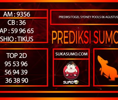 PREDIKSI TOGEL SYDNEY POOLS/06/AGUSTUS/2024