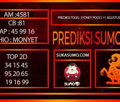 PREDIKSI TOGEL SYDNEY POOLS/11/AGUSTUS/2024