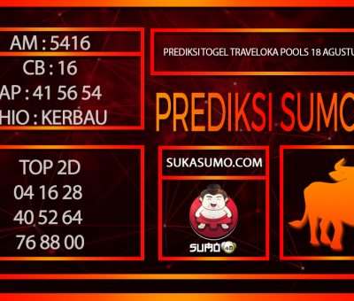 PREDIKSI TOGEL TRAVELOKA POOLS/18/AGUSTUS/2024