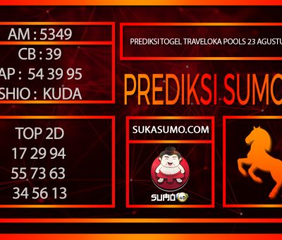 PREDIKSI TOGEL TRAVELOKA POOLS23/AGUSTUS/2024