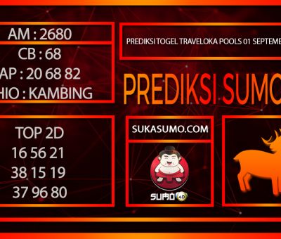 PREDIKSI TOGEL TRAVELOKA POOLS01/SEPTEMBER/2024