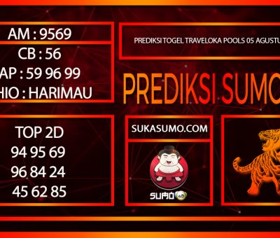 PREDIKSI TOGEL TRAVELOKA POOLS/05/AGUSTUS/2024