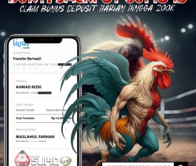 BUKTI KEMENANGAN SABUNG AYAM 21/AGUSTUS/2024