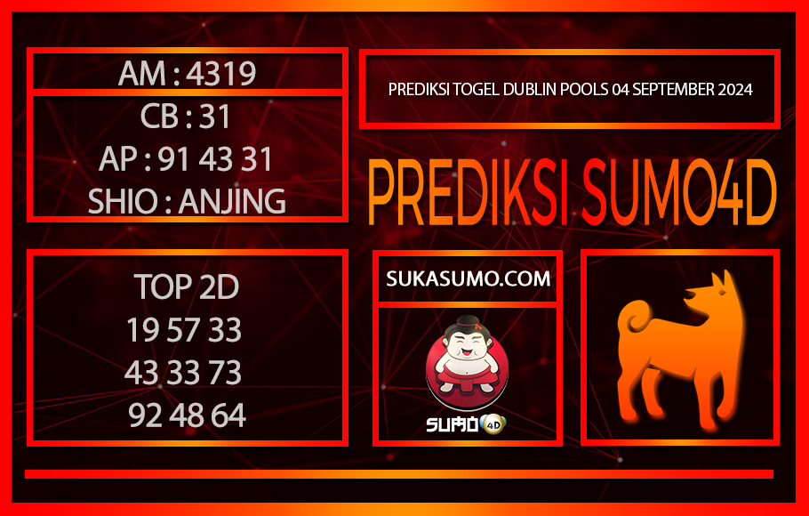 PREDIKSI TOGEL DUBLIN POOLS04/SEPTEMBER/2024