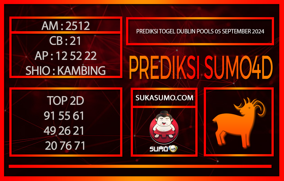 PREDIKSI TOGEL DUBLIN POOLS05/SEPTEMBER/2024