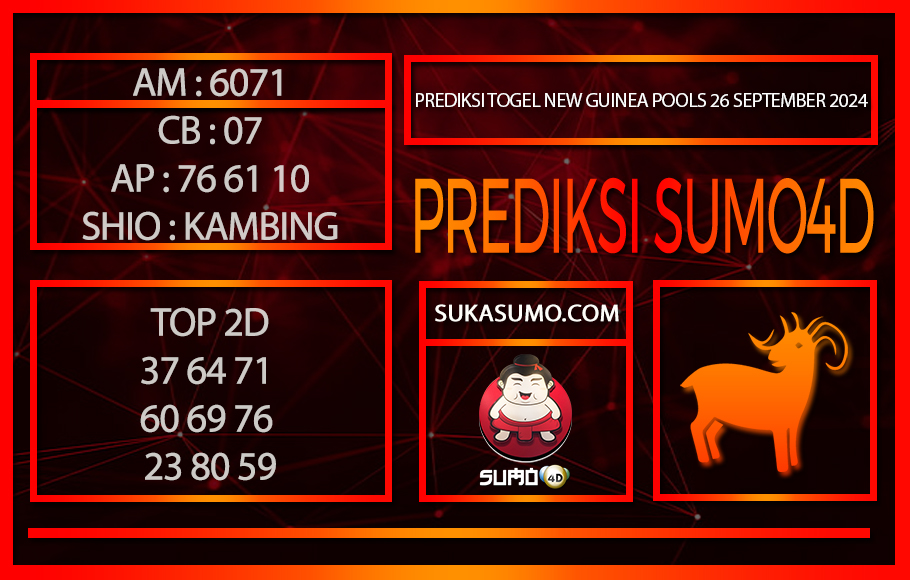 PREDIKSI TOGEL NEWGUINEA POOLS/26/SEPTEMBER/2024