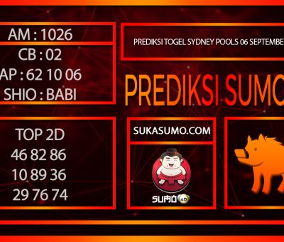 PREDIKSI TOGEL SYDNEY POOLS/06/SEPTEMBER/2024