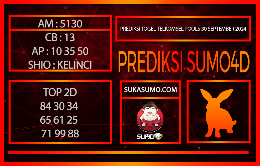 PREDIKSI TOGEL TELKOMSEL POOLS/30/SEPTEMBER/2024