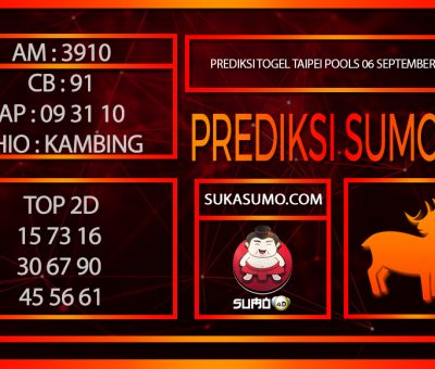 PREDIKSI TOGEL TAIPEI POOLS06/SEPTEMBER/2024