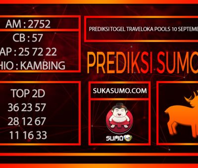 PREDIKSI TOGEL TRAVELOKA POOLS10/SEPTEMBER/2024