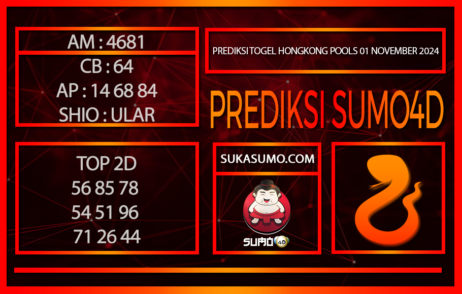 PREDIKSI TOGEL HONGKONG POOLS/01/NOVEMBER/2024