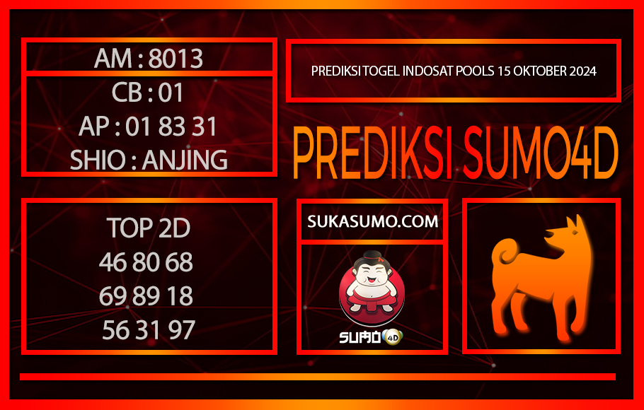 PREDIKSI TOGEL INDOSAT POOLS/15/OKTOBER/2024