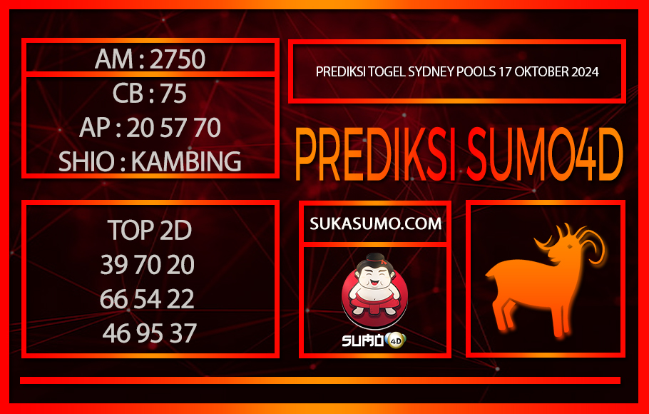 PREDIKSI TOGEL SYDNEY POOLS/17/OKTOBER/2024