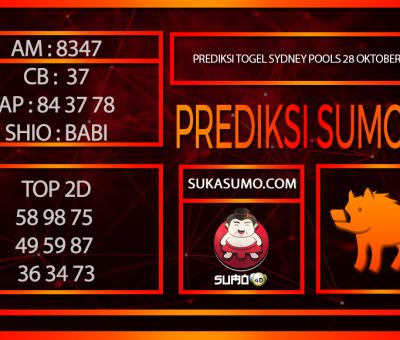 PREDIKSI TOGEL SYDNEY POOLS/28/OKTOBER/2024