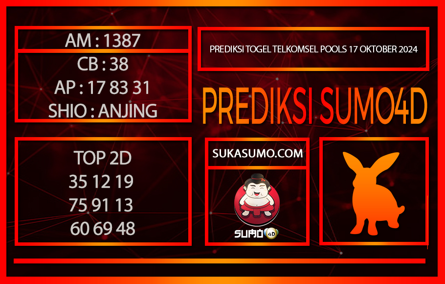 PREDIKSI TOGEL TELKOMSEL POOLS/17/OKTOBER/2024