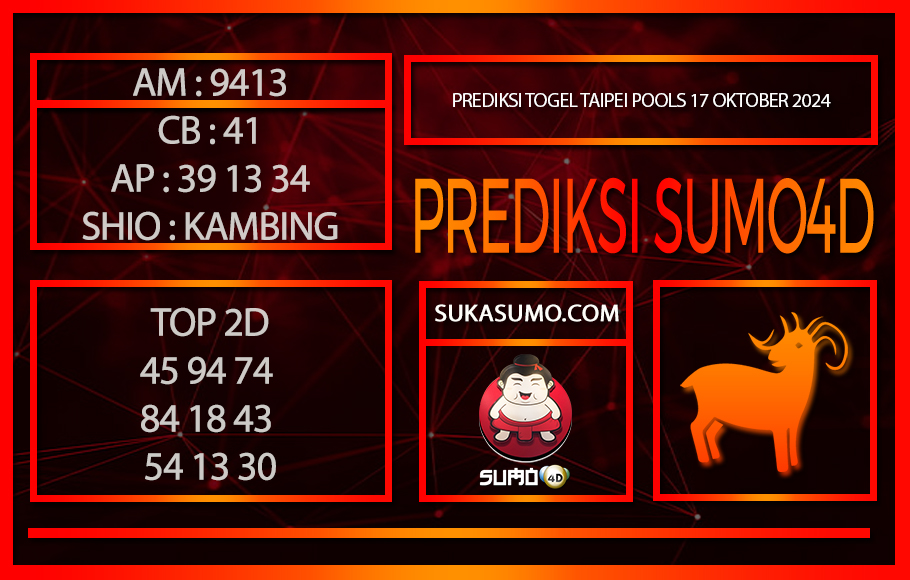 PREDIKSI TOGEL TAIPEI POOLS/17/OKTOBER/2024